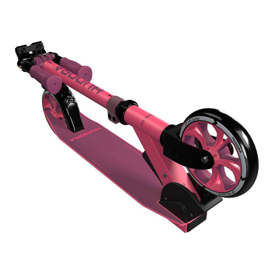 Hudora scooter step up 145 junior roze