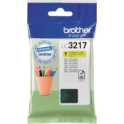 Inktcartrigde brother lc-3217cy geel