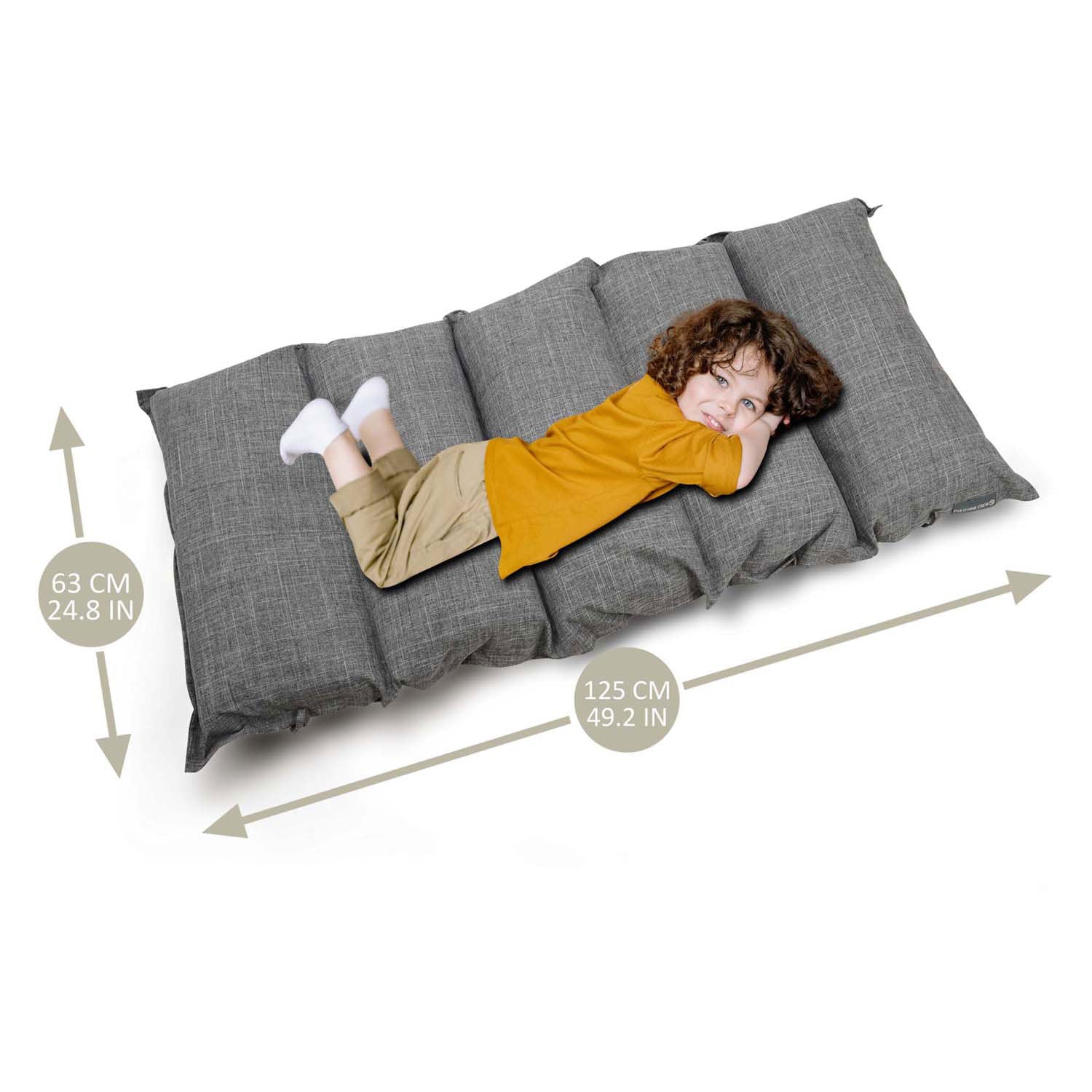 Kussen voor jungle klimboog - grijs