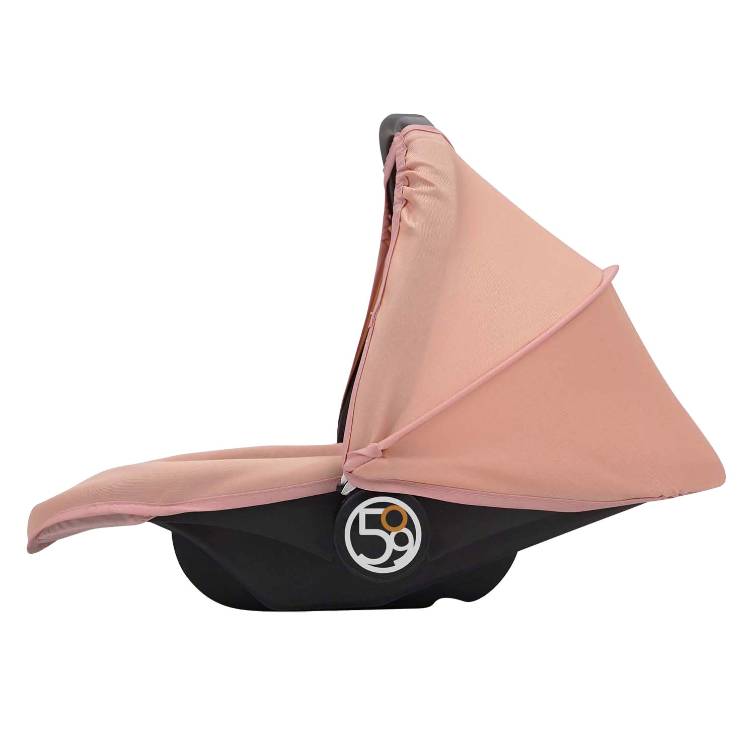 3-in-1 poppenautostoel - roze