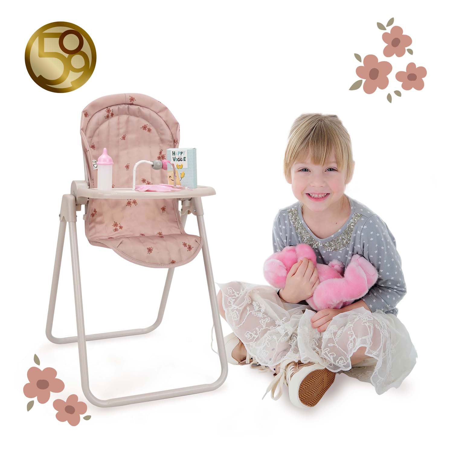 Kinderstoel ballet flora - 5dlg.