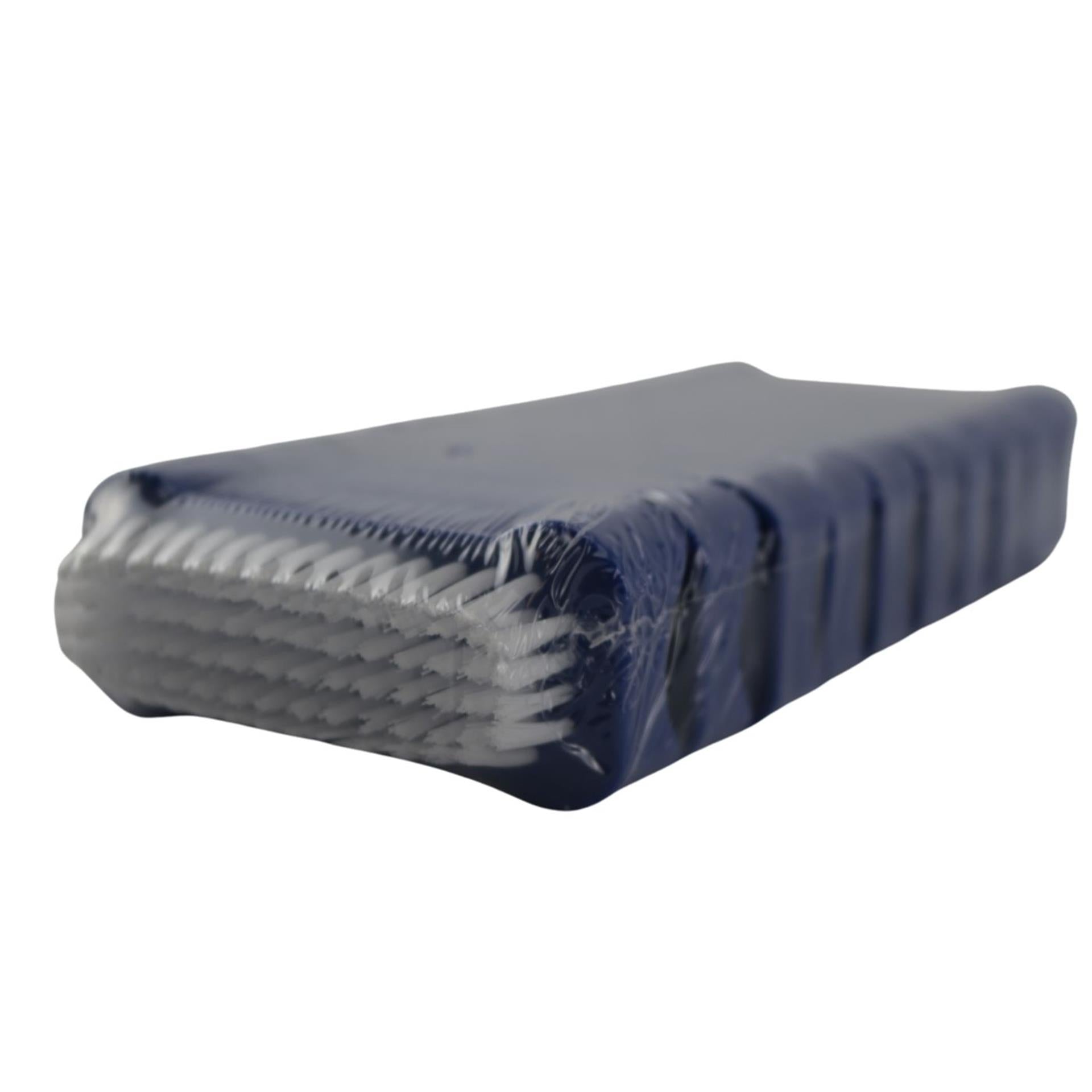 Nagelborstel kunststof blauw pak a 10st