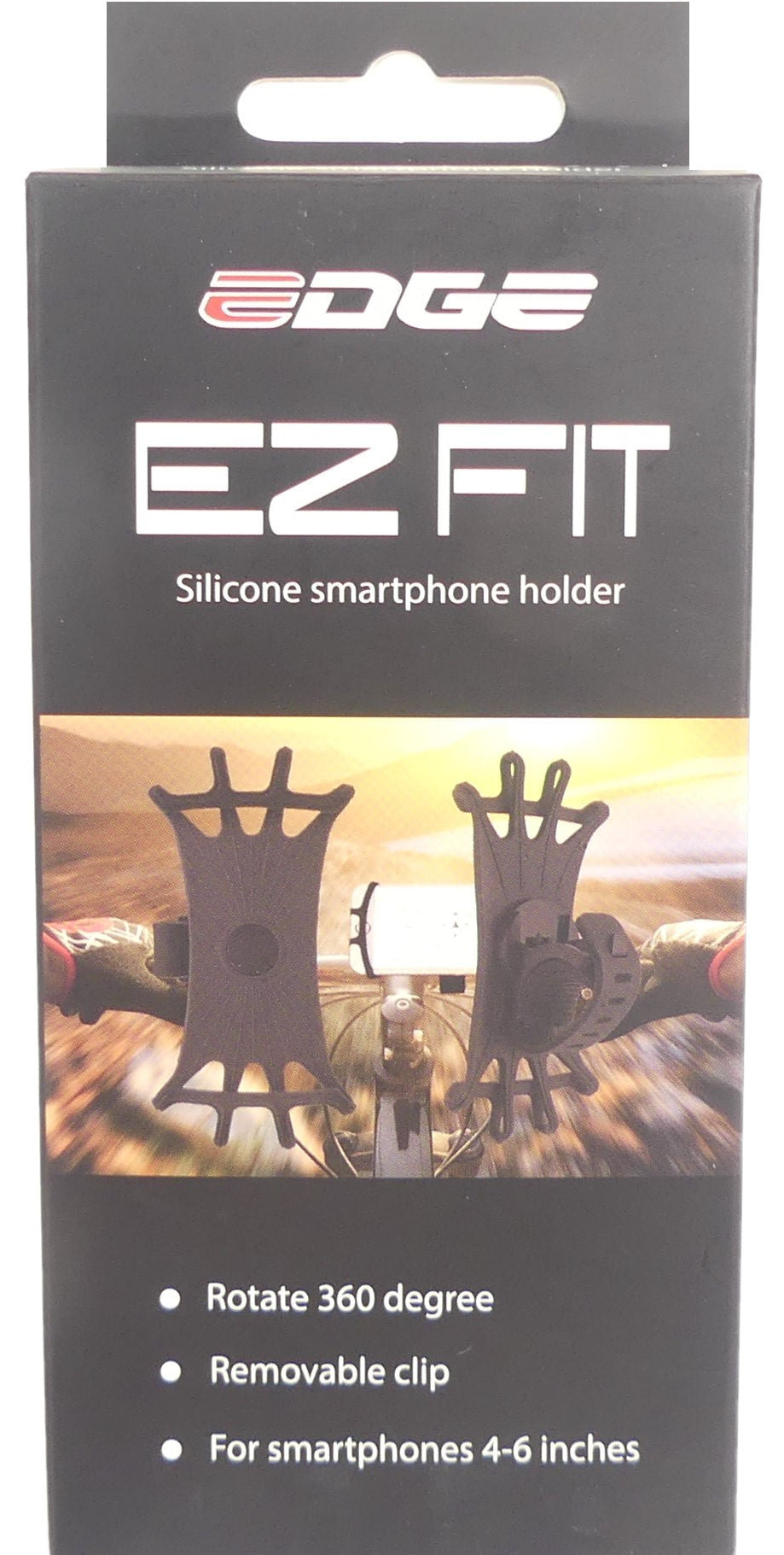 Telefoonhouder Edge EZ Fit - 360° - Siliconen Blauw