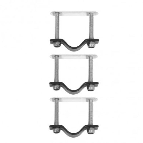 Basil Crate Mounting - mounting set for Basil crates and rattan baskets - galvanized