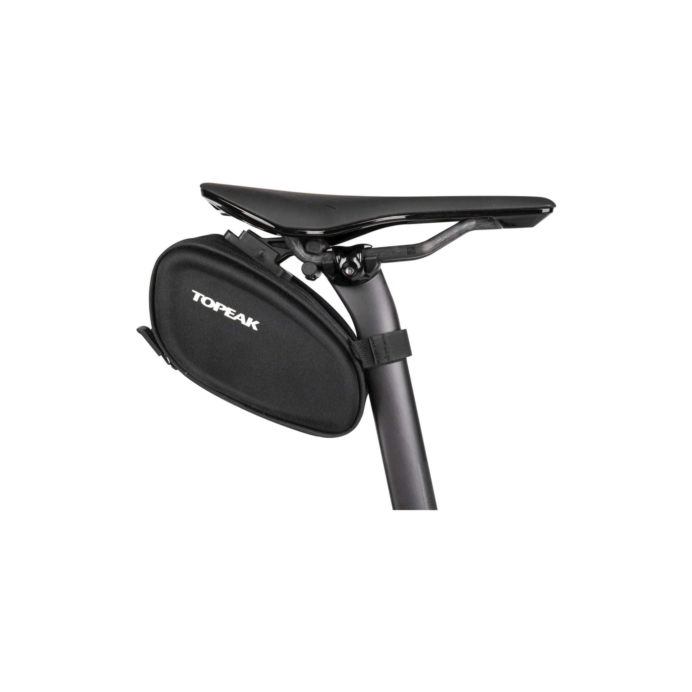 Topeak zadeltas Sidekick Medium, zwart, polyester, waterafstotend, 0,7L, fietsaccessoire