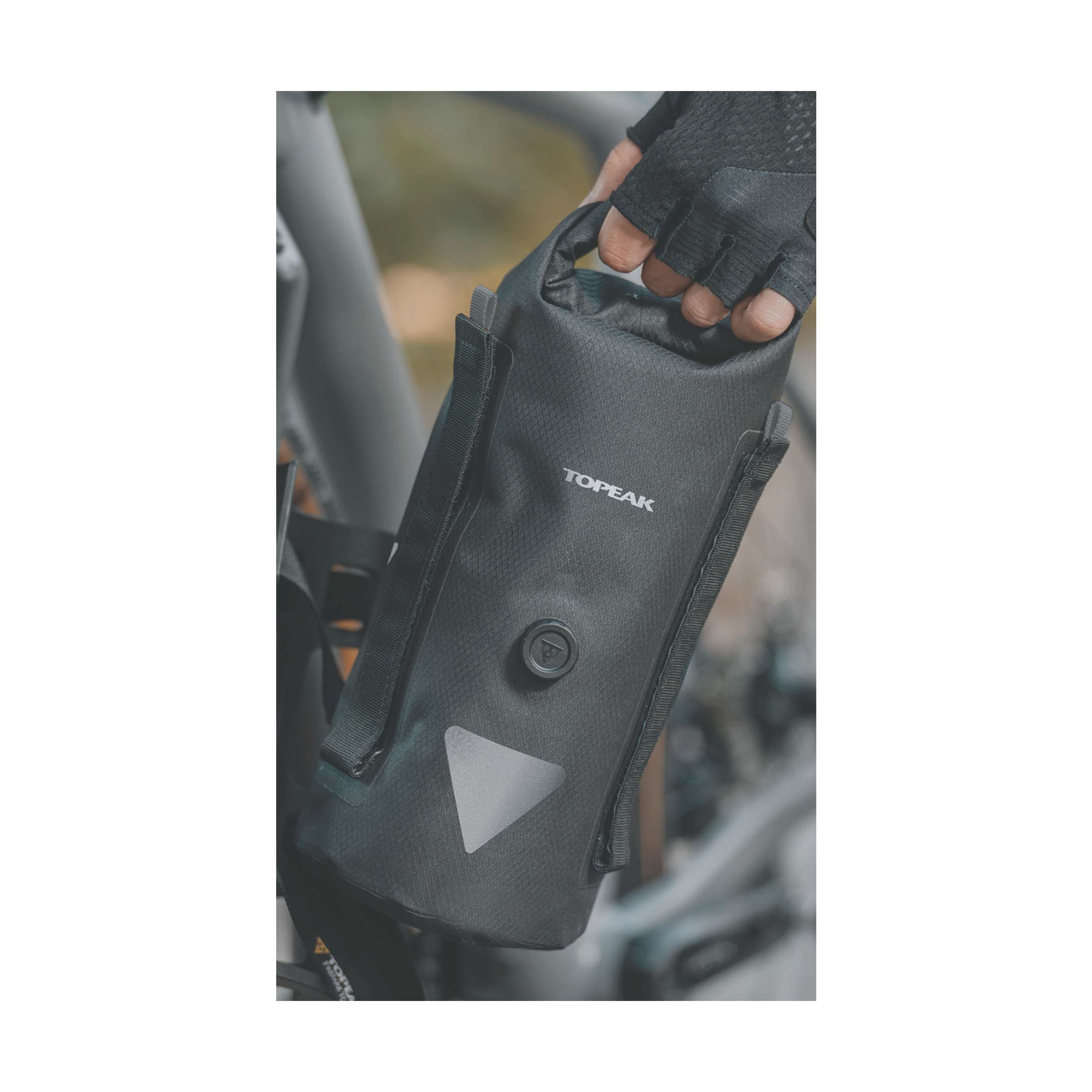 Topeak fork drybag - 4l - black