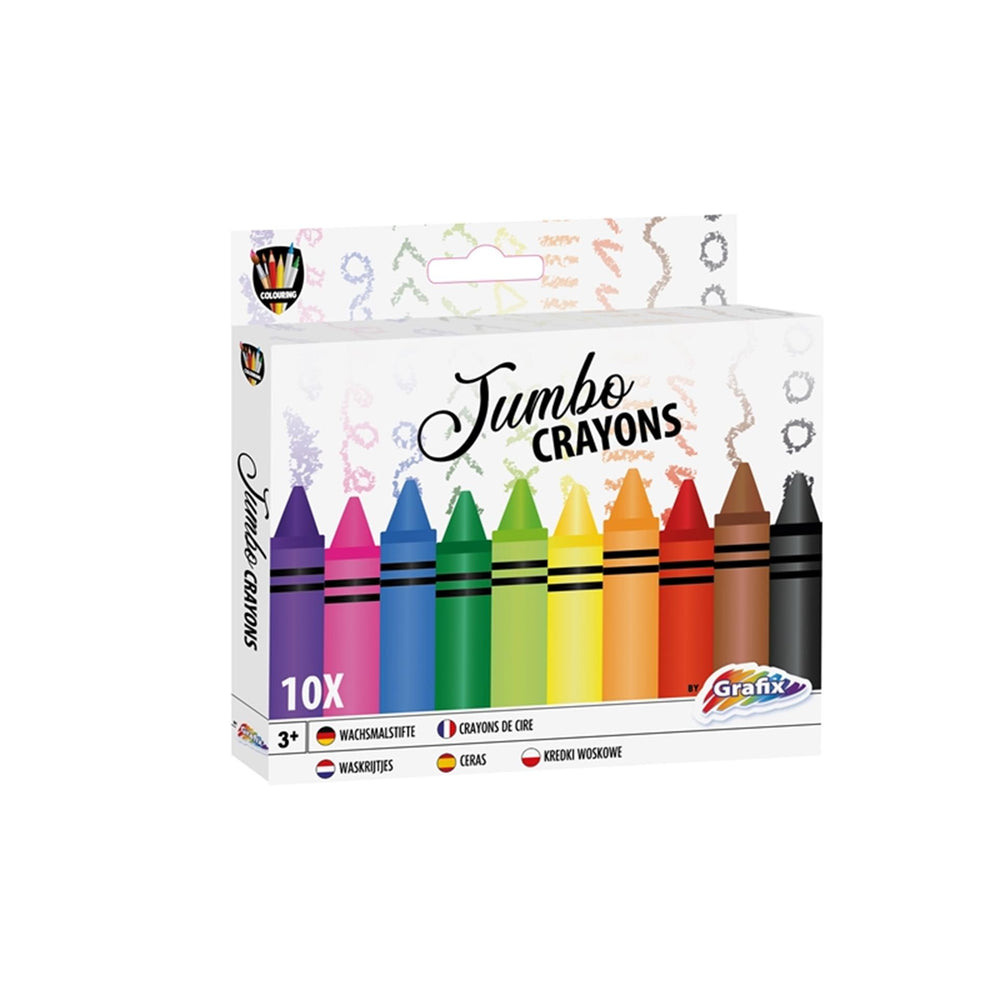 Creatieve ambachtsgroep jumbo krijtjes kunstenaar, 10st.