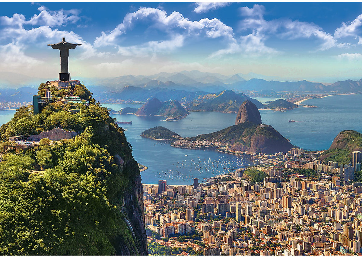 Trefl rio de janeiro puzzel - 1000 stukjes legpuzzel - vanaf 12 jaar