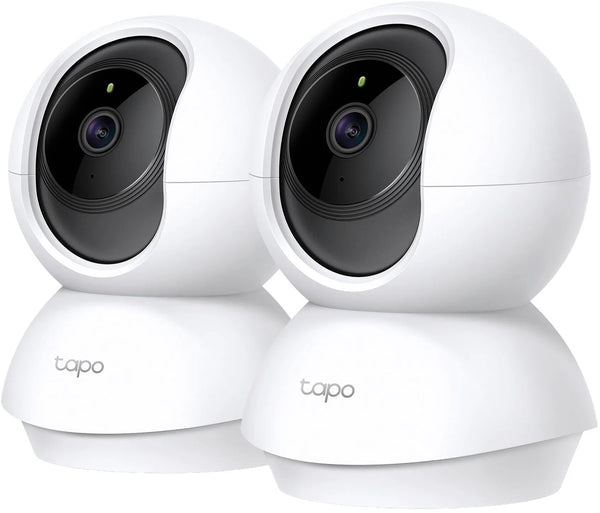 Tp-link tapo c200 beveiligingscamera binnen 2 pak - 1080p- full hd- pan tilt - wifi camera
