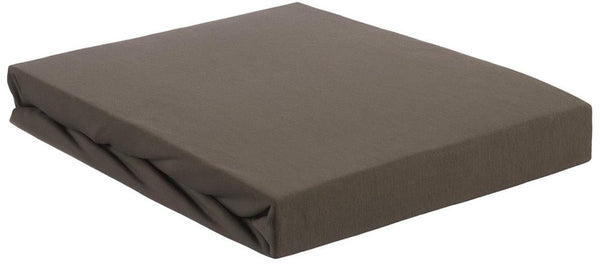 Beddinghouse - jersey - topper hoeslaken - 160x220 cm - warm grijs