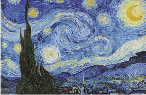 Educa legpuzzel starry night miniatuur 1000 stukjes kunst puzzel.