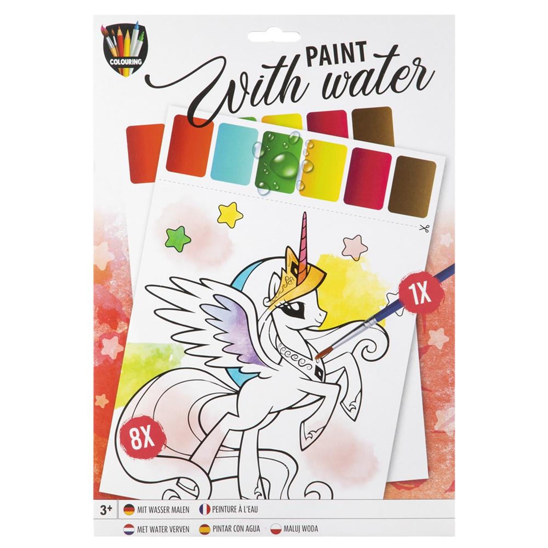 Creatieve ambachtsgroep schilderen met waterthema, 12dlg.