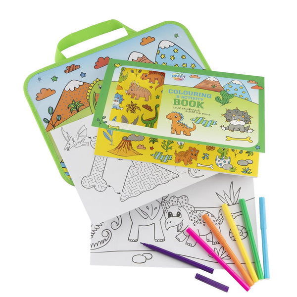Creative craft group reistray incl. kleur- activiteitenboek - eenhoorn