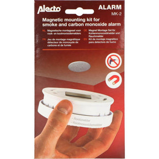 Alecto magnetische montageset voor melders | 10 stuks