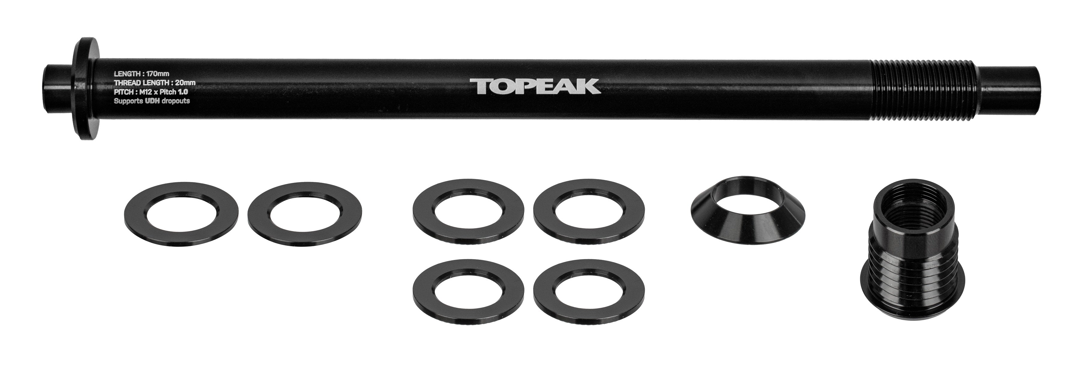 Topeak zi:rak thru-axle thru axle sram® udh