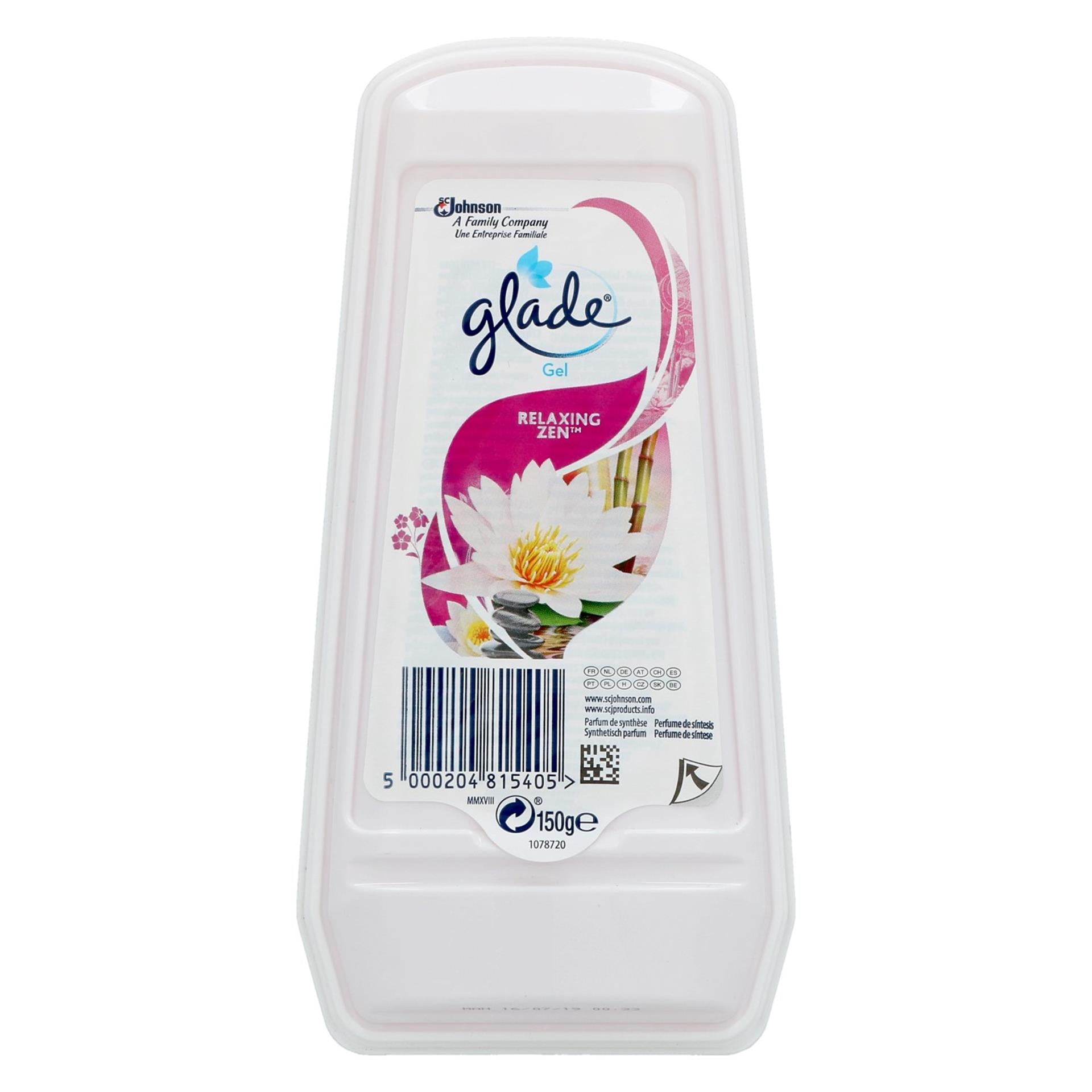 Glade air luchtverfrisser gel 150gr relaxing zen