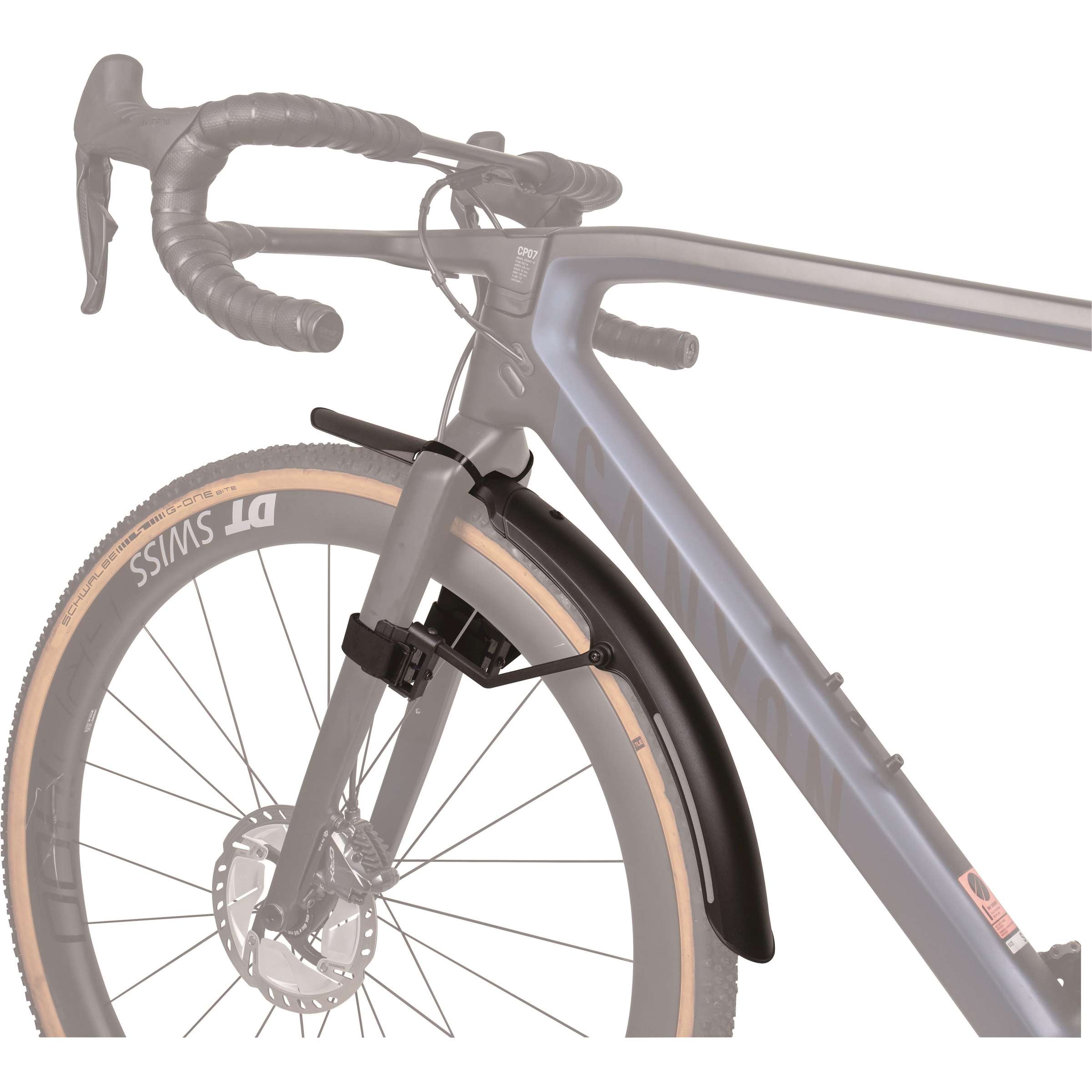 Topeak Spatbord voor Tetrafender G1 grind