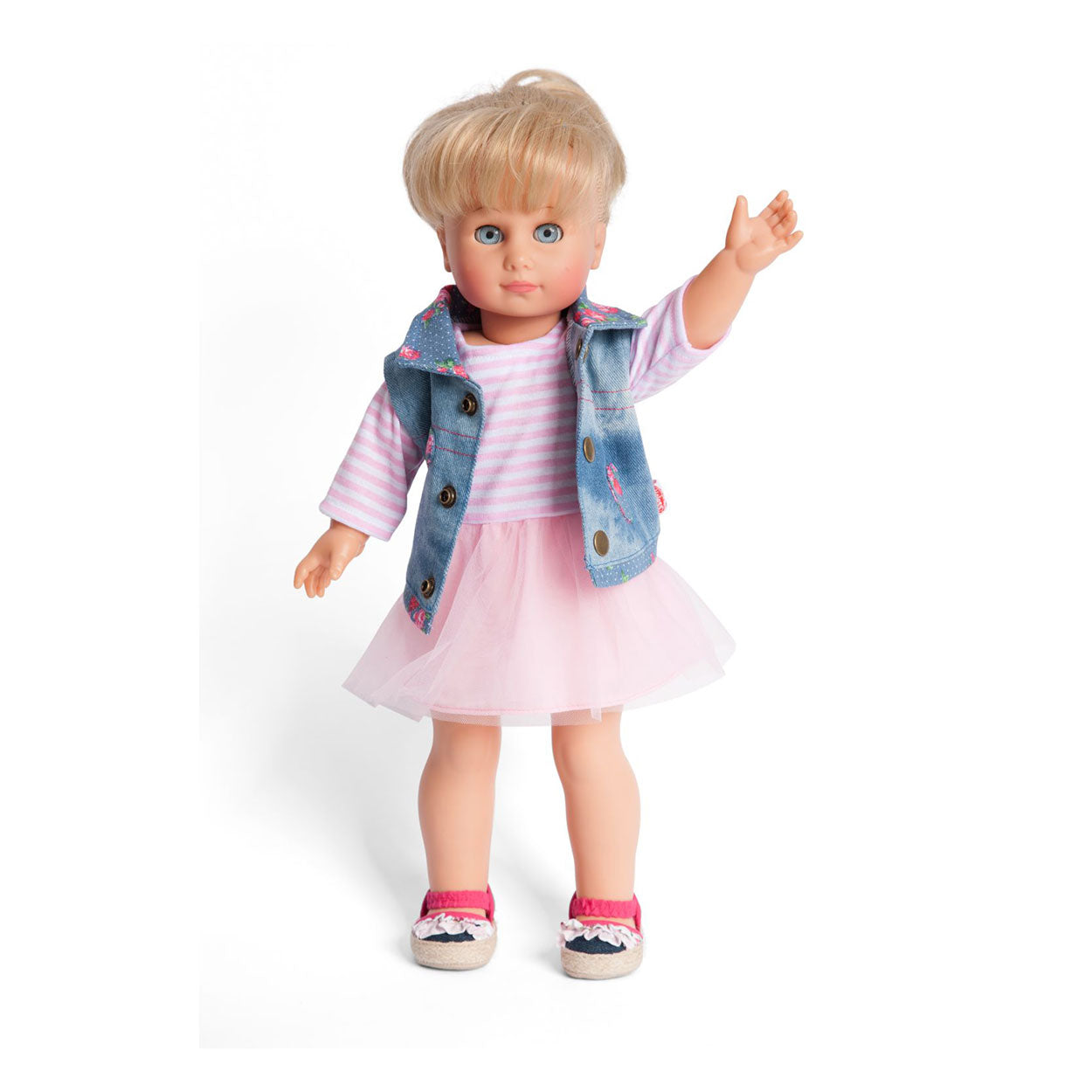 Heless poppenjurk met giletje, 28-35 cm