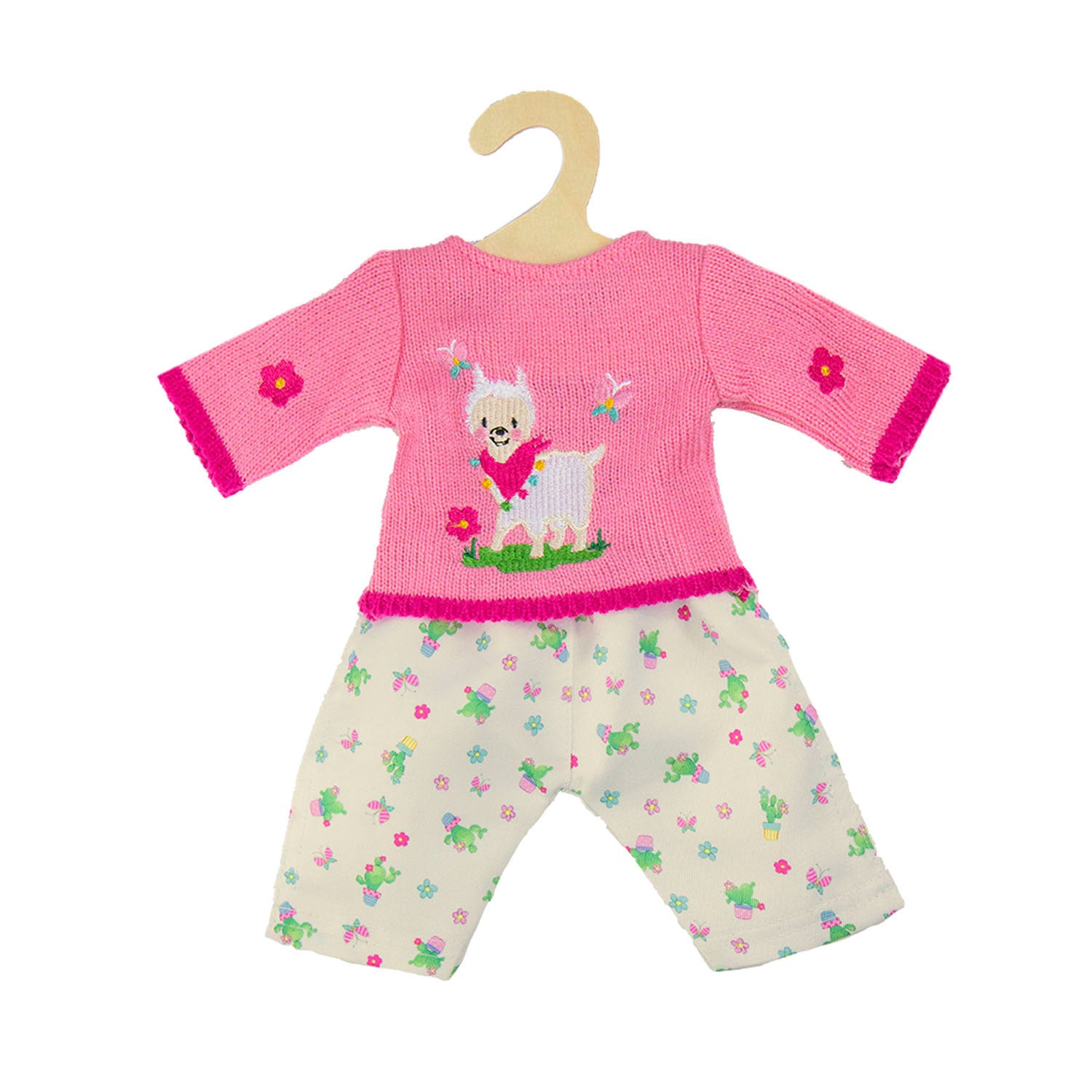 Poppen Trui met Broek Alpaca, 35-45 cm