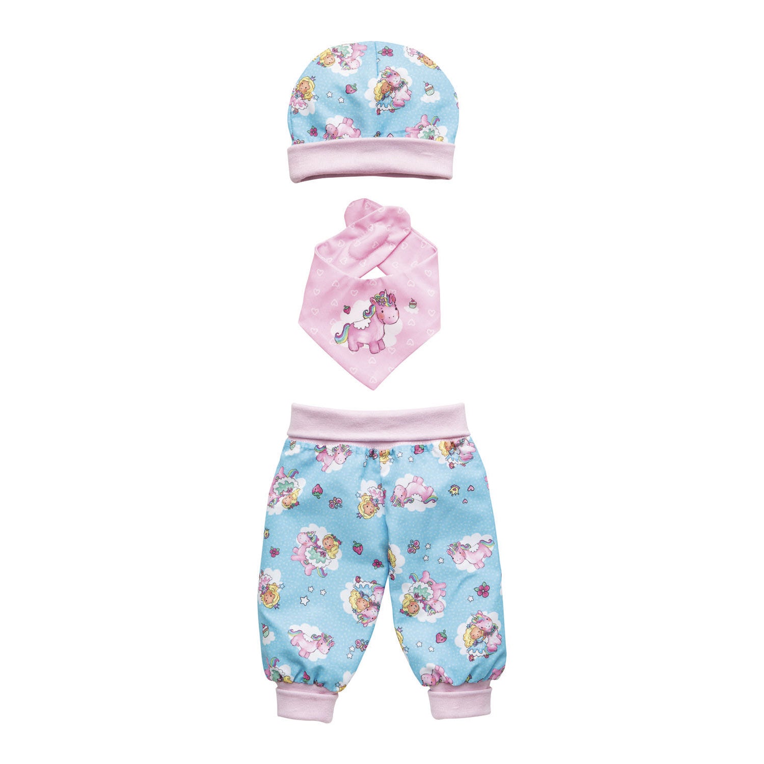 Heless poppenoutfit eenhoorn, 35-45 cm