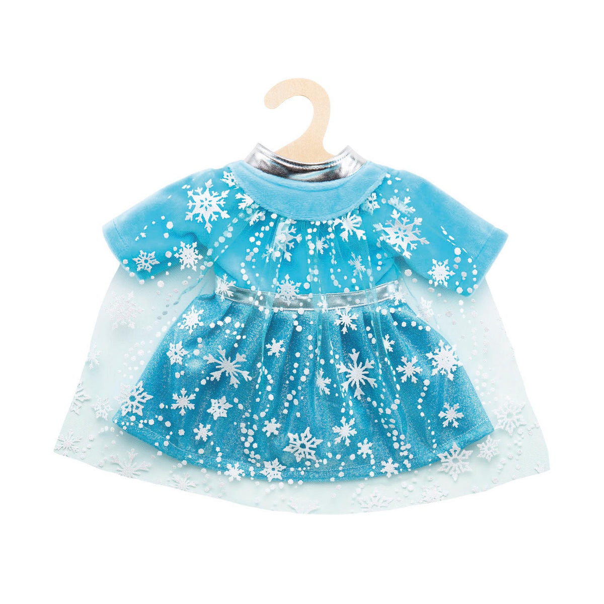Heless Doll Dress Ice Princess with Cape, 35-45 cm