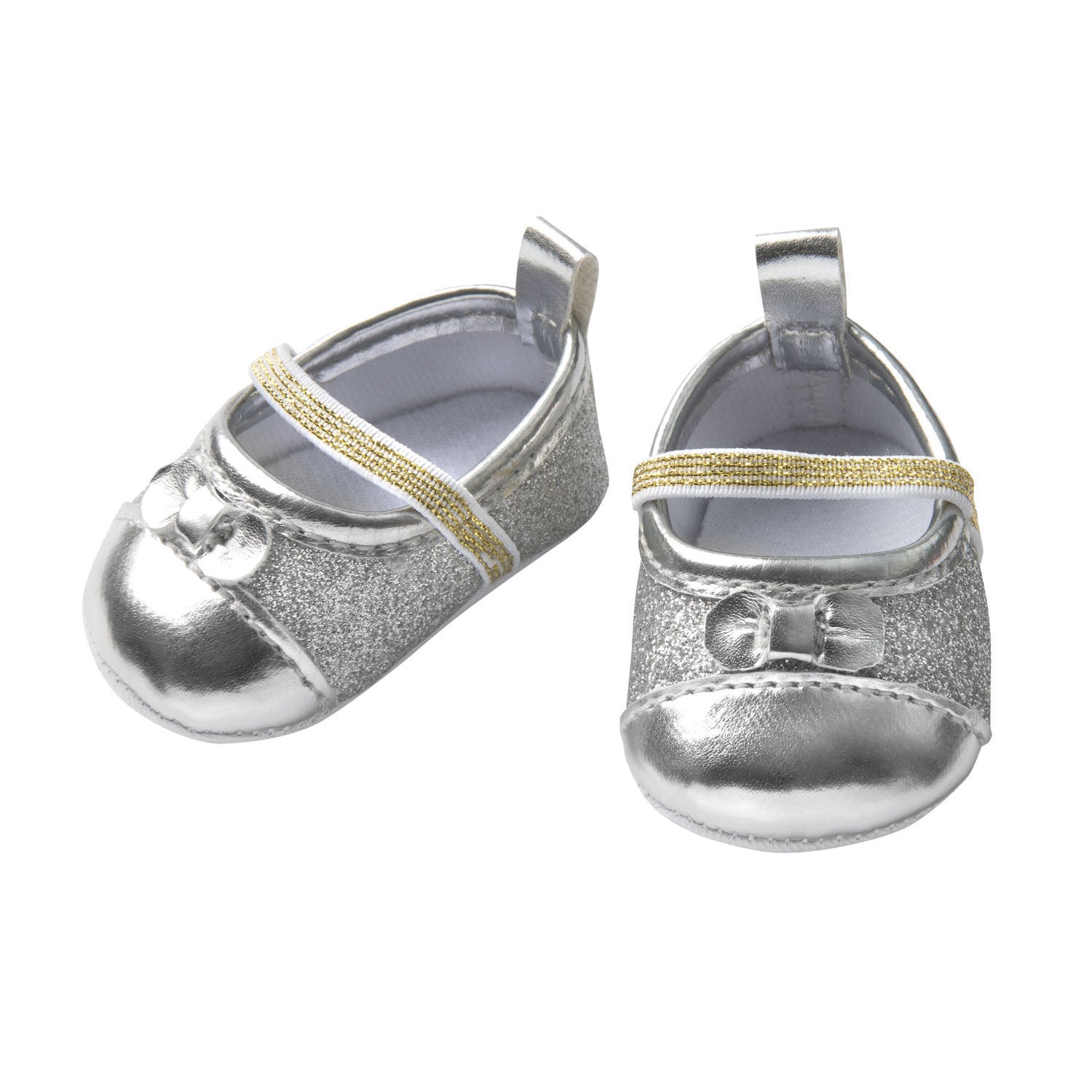 Heless poppenballerina's glitter - zilver, 30-34 cm