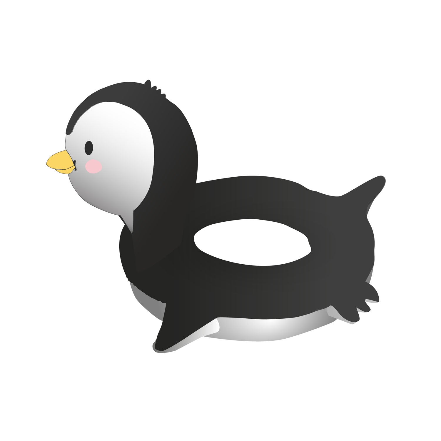 Poppen Zwemring Pinguïn, 35-45 cm
