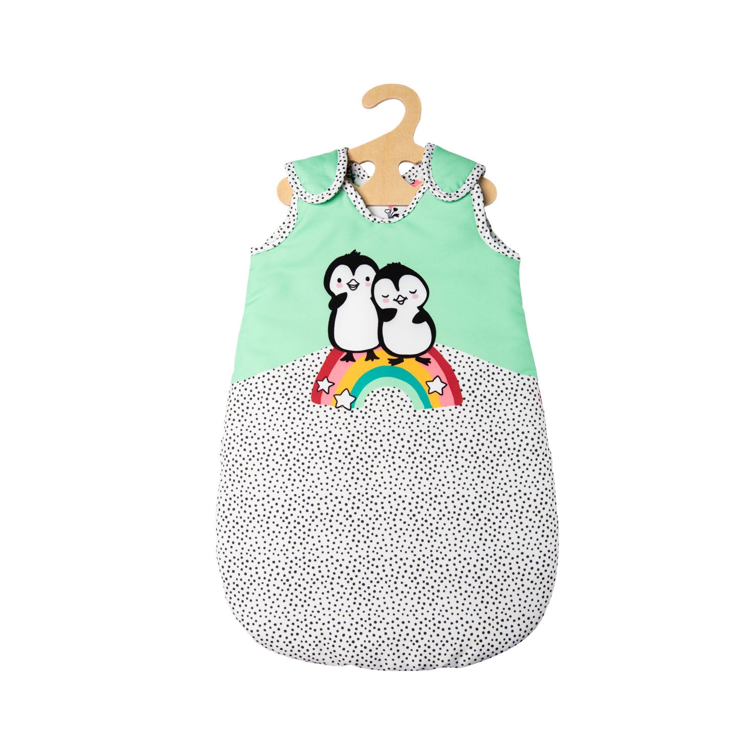 Heless poppen slaapzak pinguin, 28-35 cm