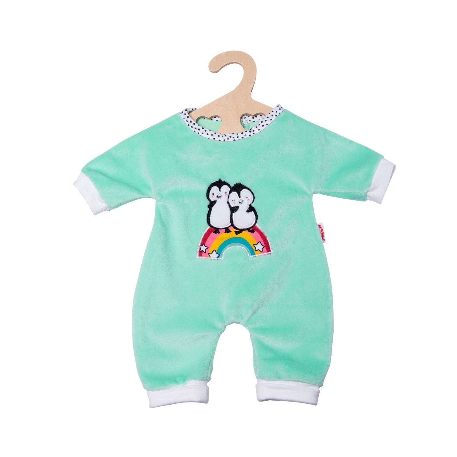 Heless poppen rompertje fluffy pinguin, 35-45 cm