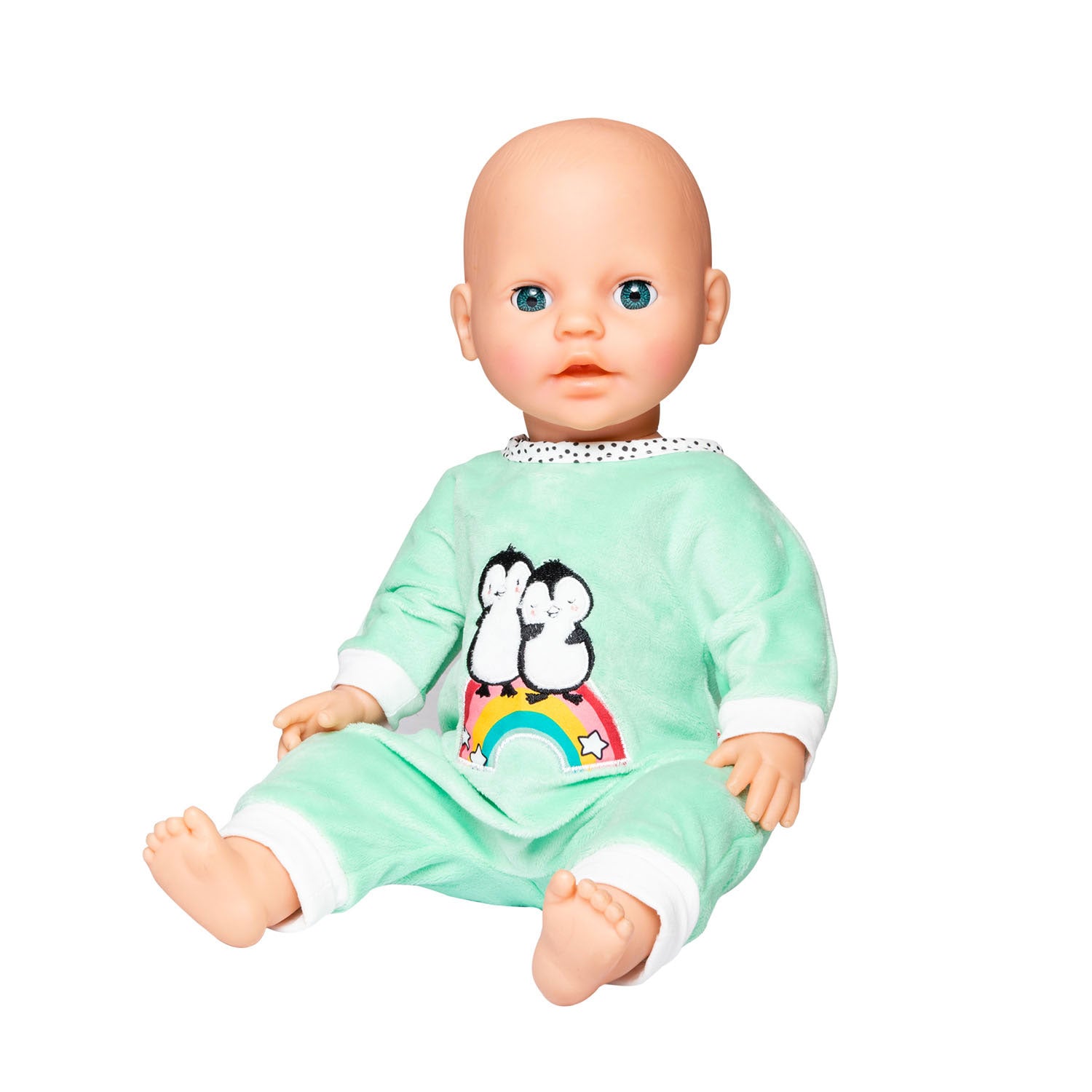 Heless poppen rompertje fluffy pinguin, 35-45 cm