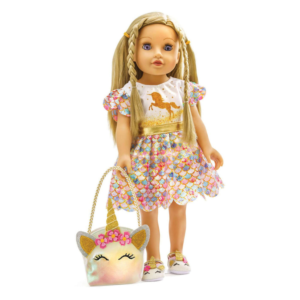 Heless puppen-tasche einhorn, gr. 35-45 cm