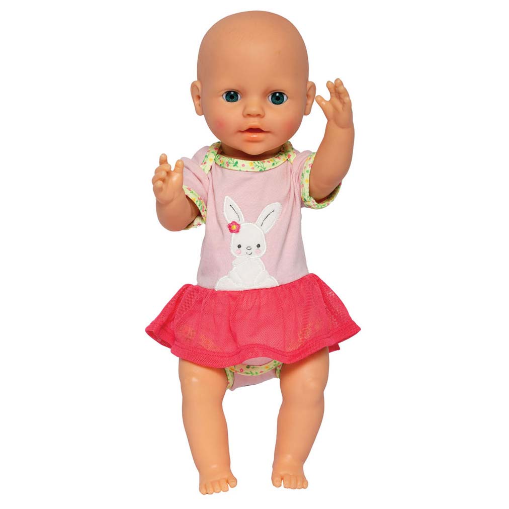 Heless poppen body met tutu bunny lou, 35-45 cm