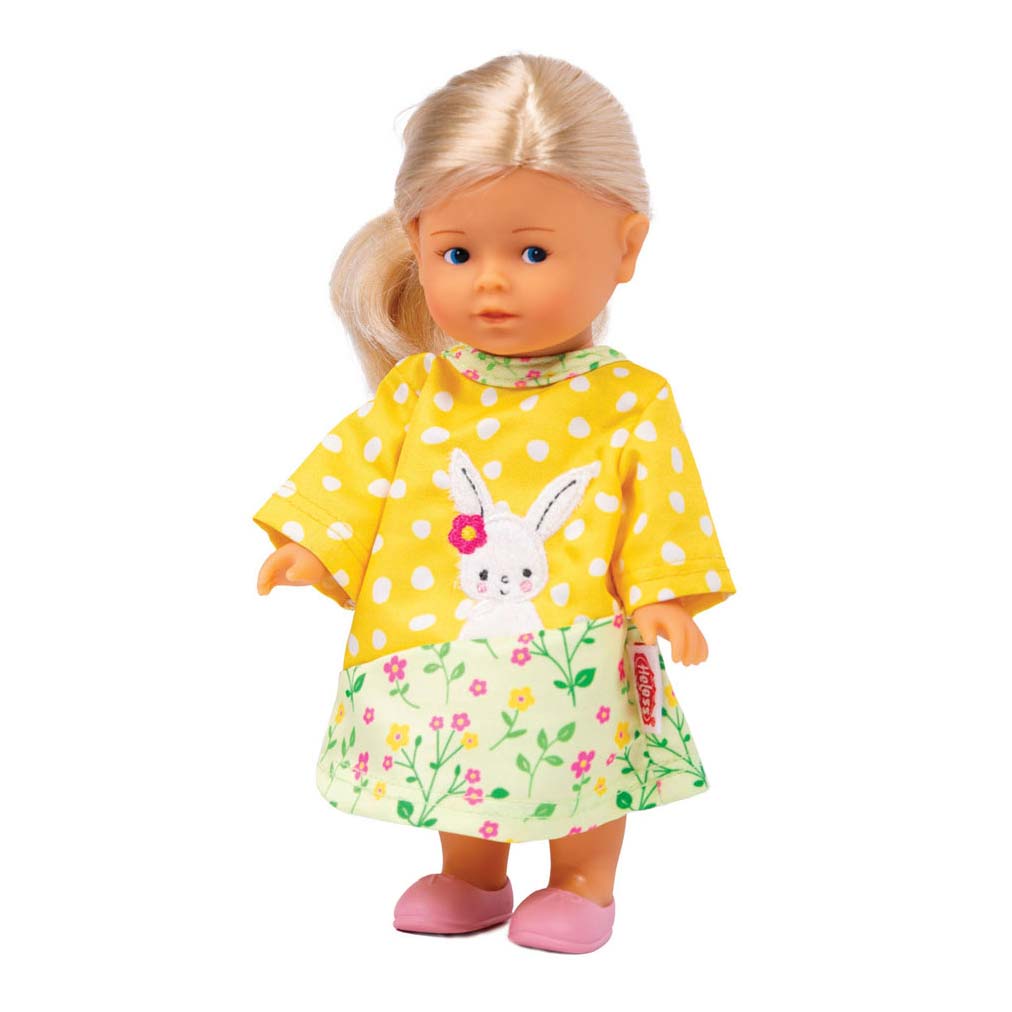 Heless doll dress Bunny Lou - tunic dress for baby dolls 20-25 cm.