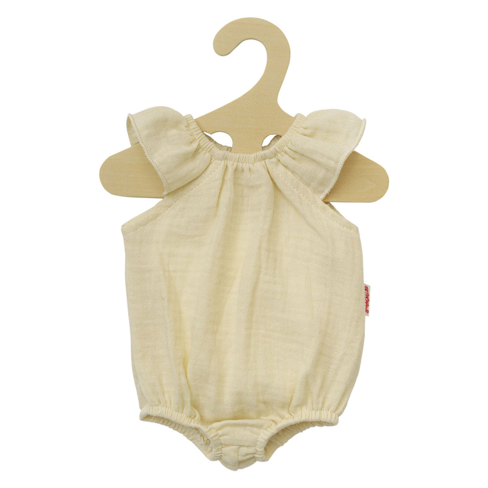 Heless poppenbody geel met ruches, 35-45 cm