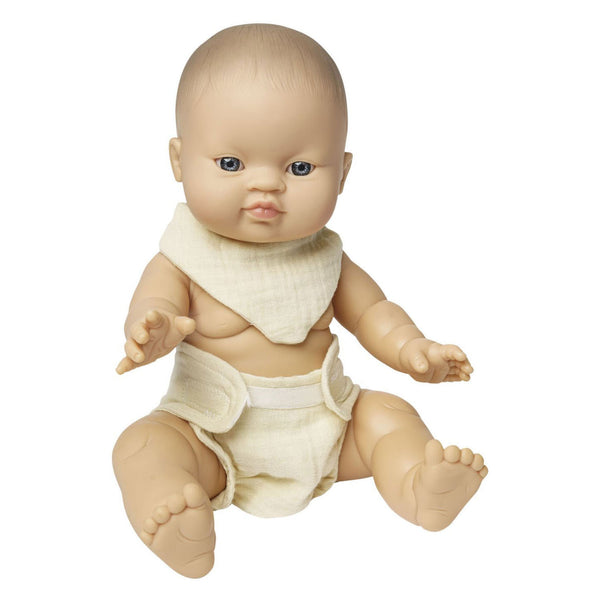 Poppen Babyset Ecru, 28-35 cm