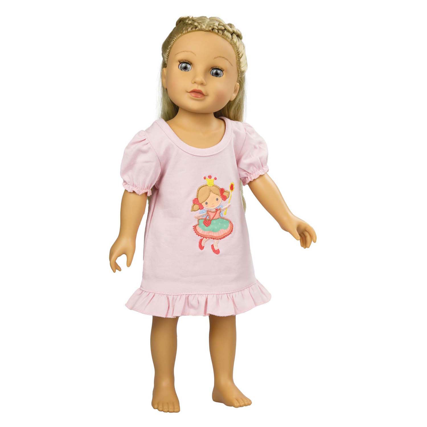Heless poppen nachtjapon prinses emily, 28-35 cm