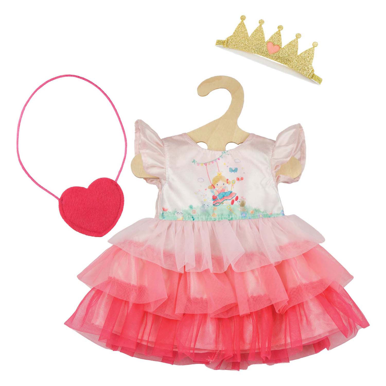 Heless poppenjurk prinses emily, 35-45 cm