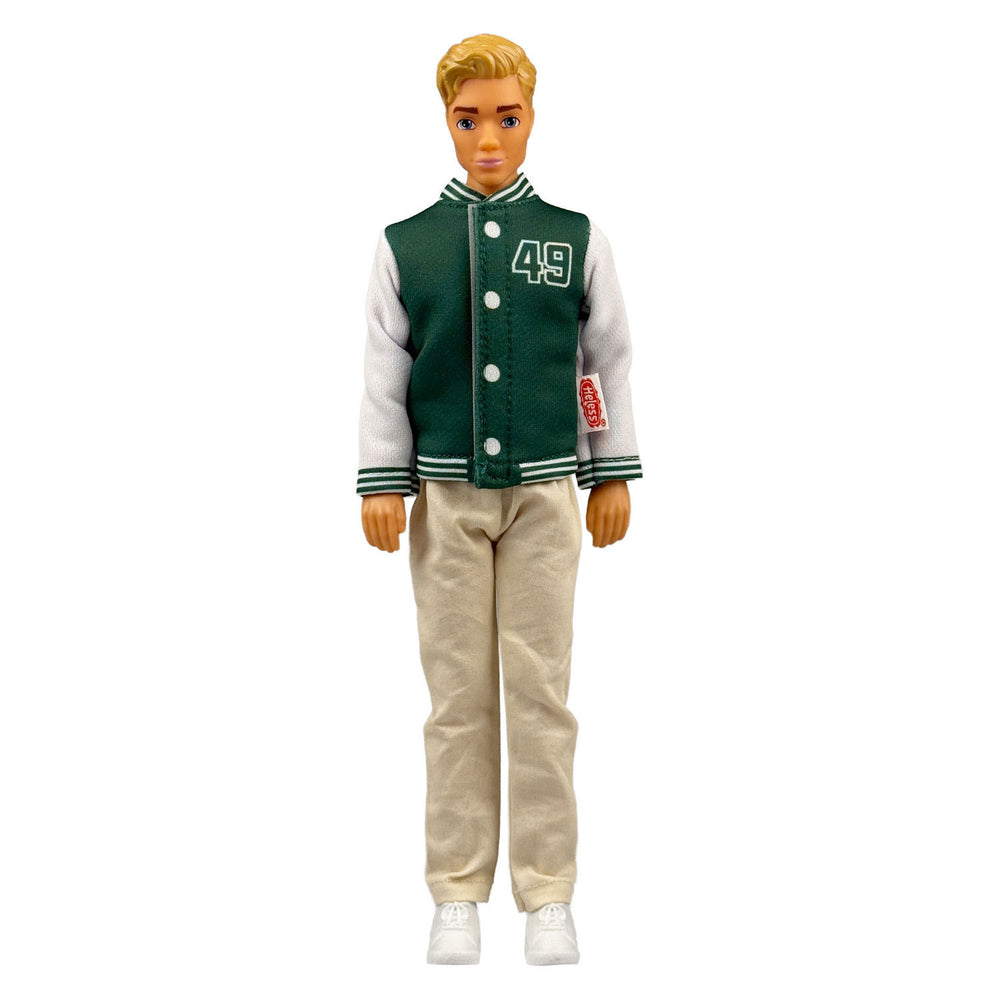 Heless varsity jack met broek voor modepoppen - 29cm