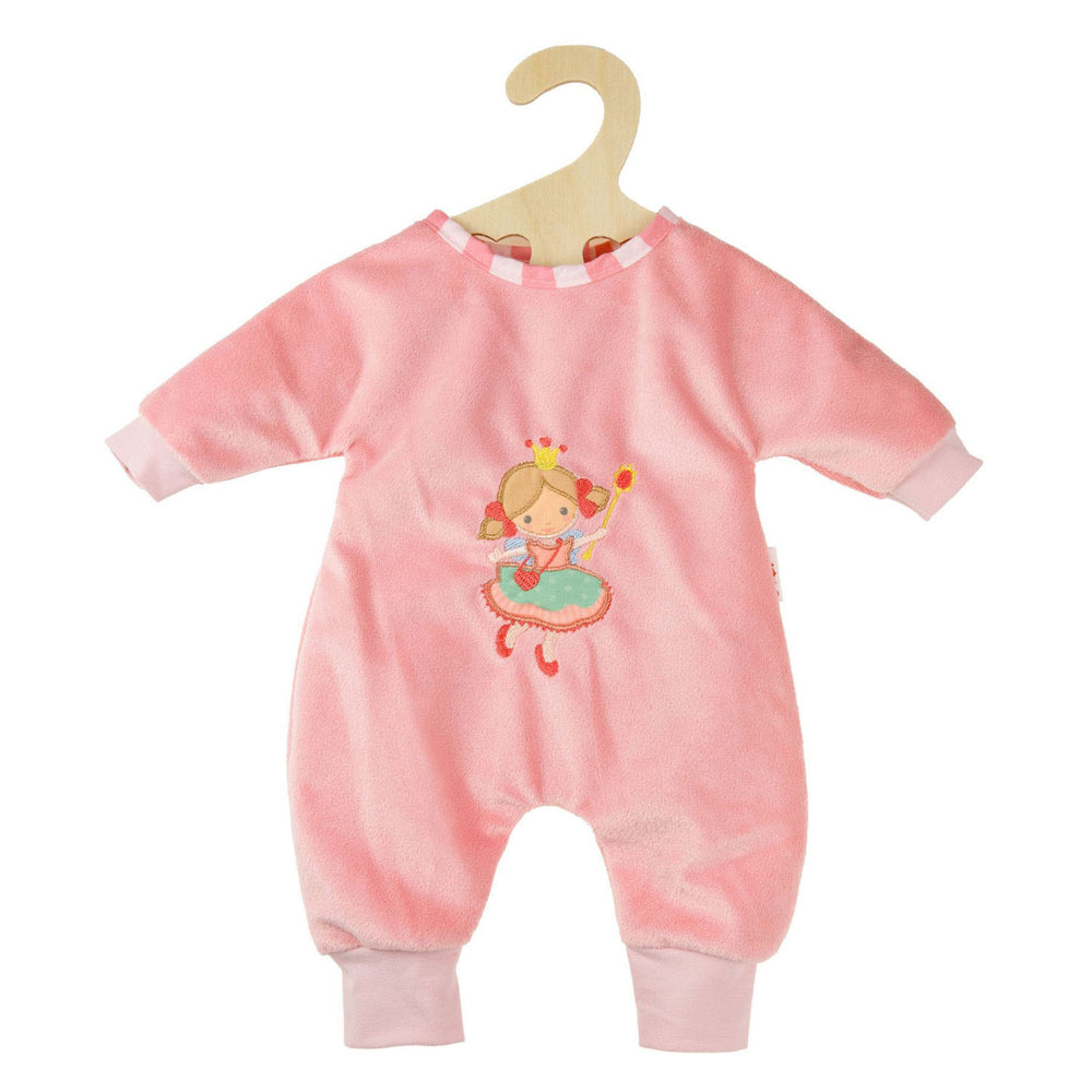Heless meisjes babypop met velours romper prinses emily - 34cm