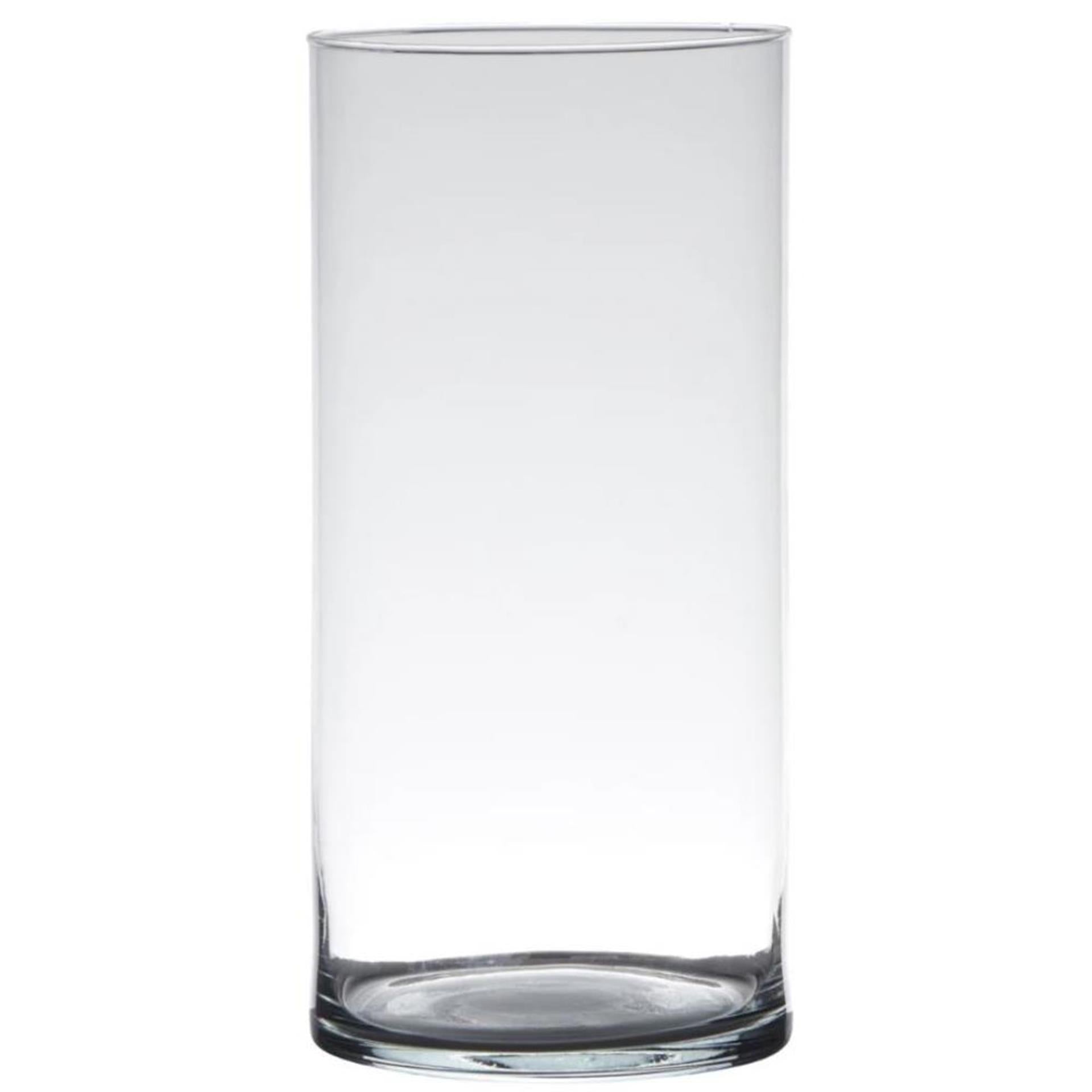 B-living cilindervaas glas ø12xh25cm