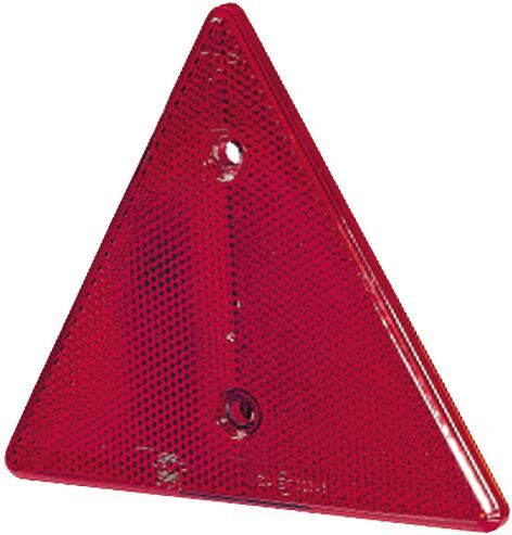 Valeryd driehoeksreflector triangular reflector 155x136 red