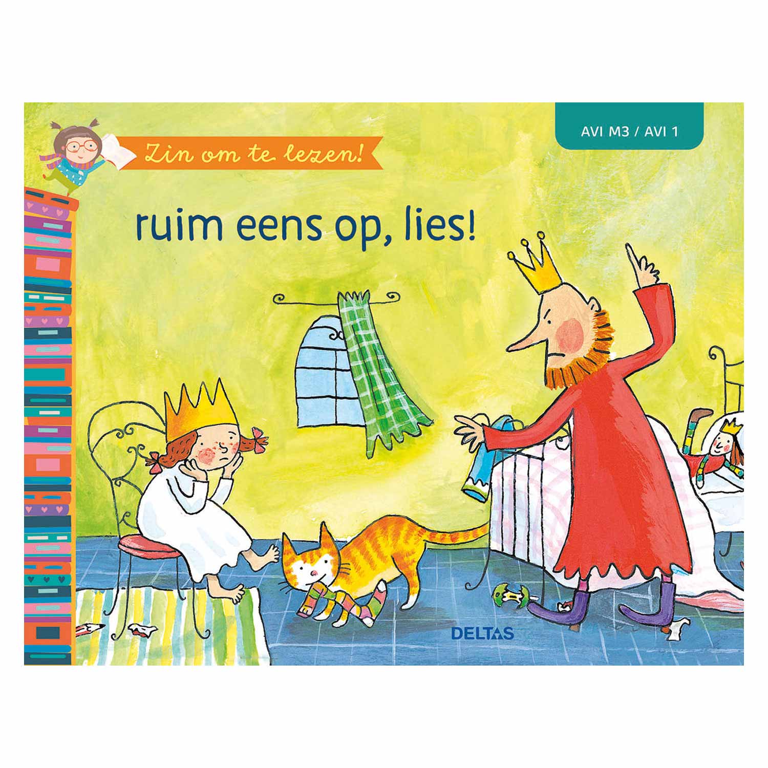 Delta's zin om te lezen! - ruim eens op, leugens! (avi-m3)