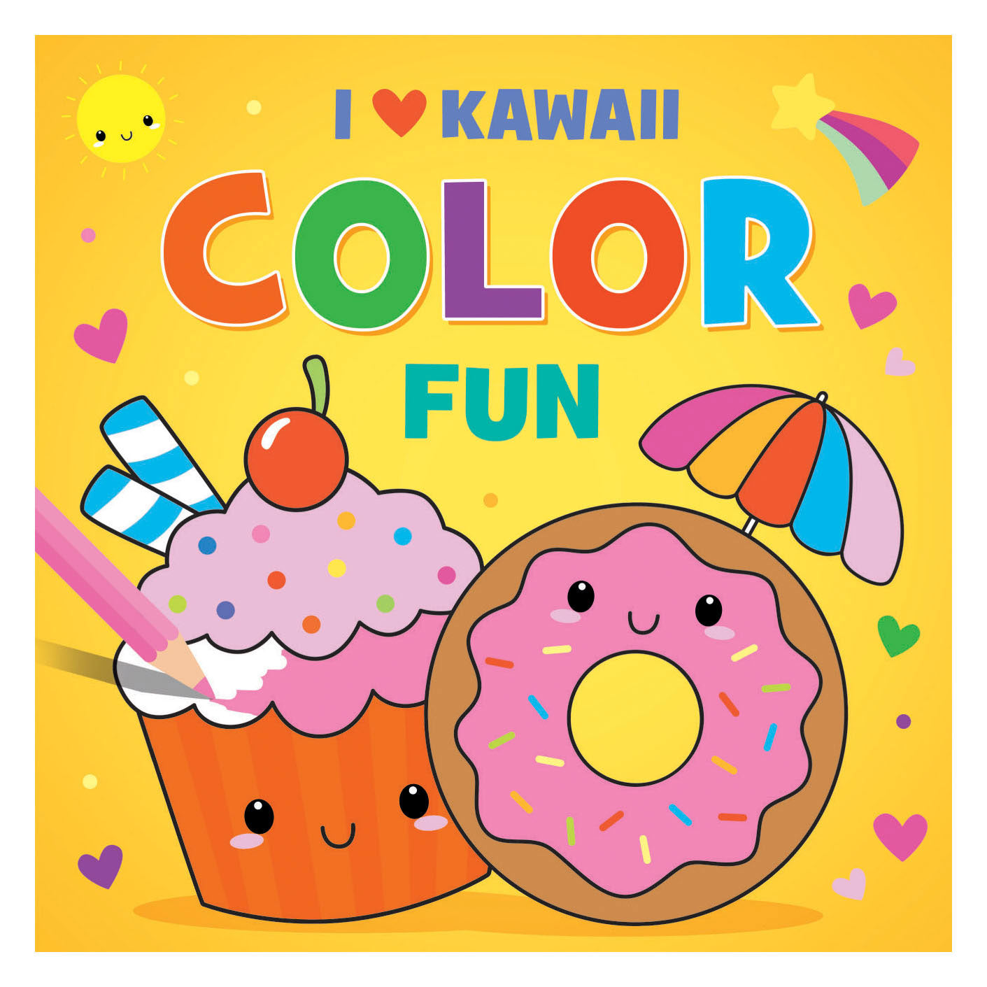 Ik hou van Kawaii Color Fun