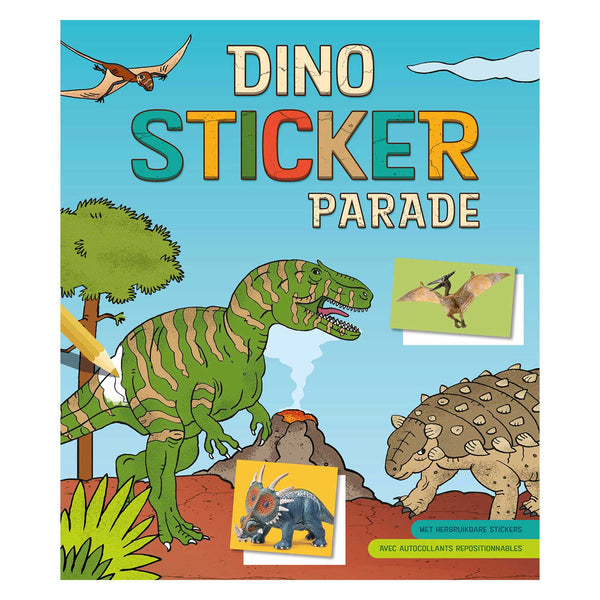 Deltas dino sticker parade