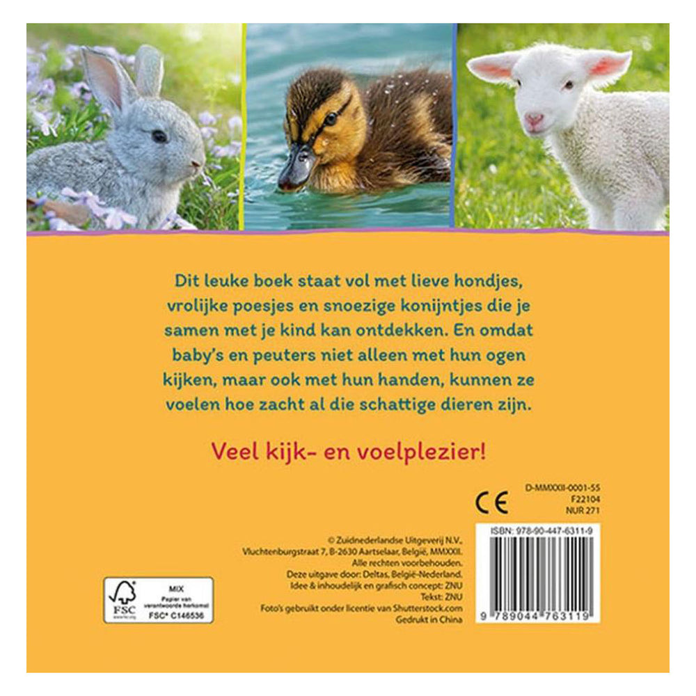 Deltas baby's eerste voelboekje - lieve dieren vanaf 1 jaar