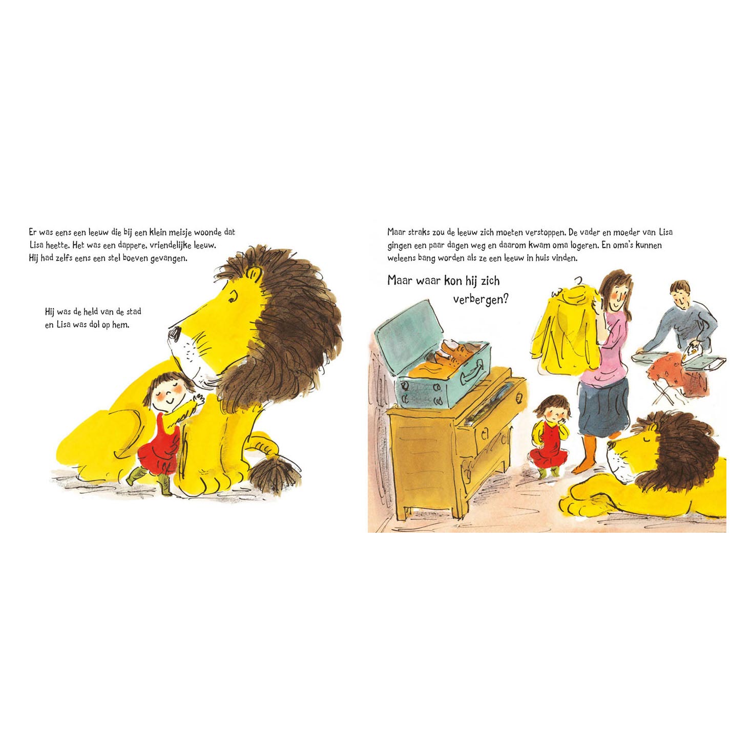 Deltas hoe verstop je een leeuw voor oma?