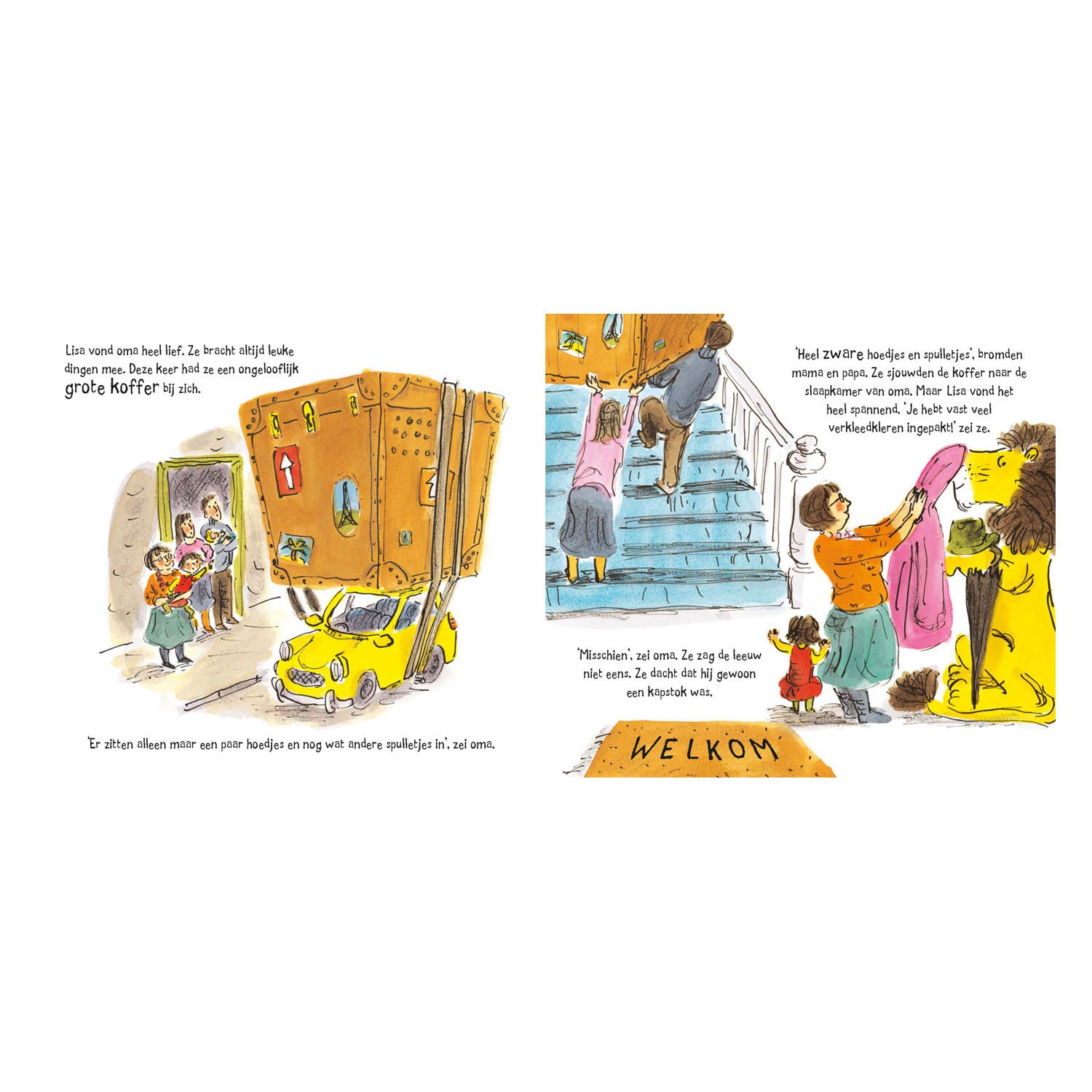 Deltas hoe verstop je een leeuw voor oma?