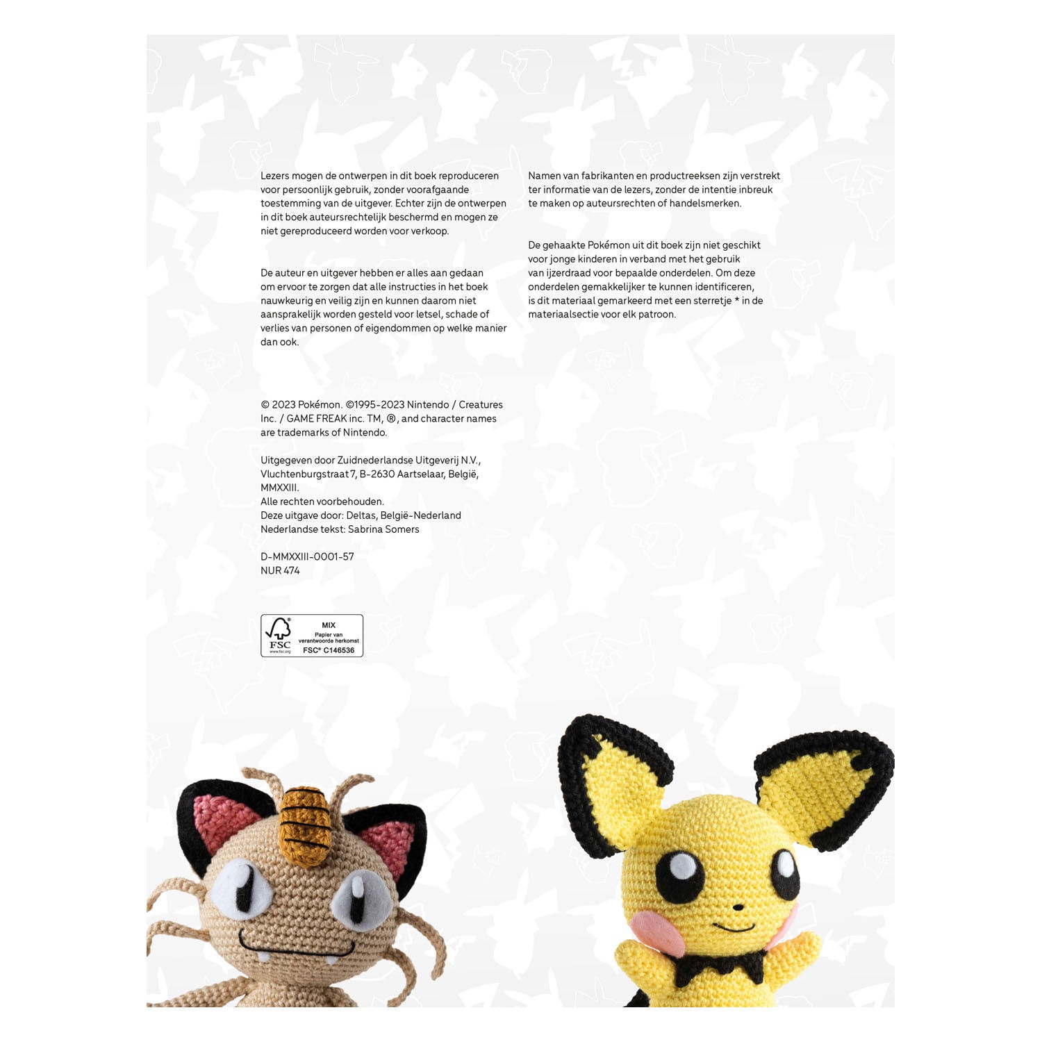 Deltas pokémon - haken hobbyboek