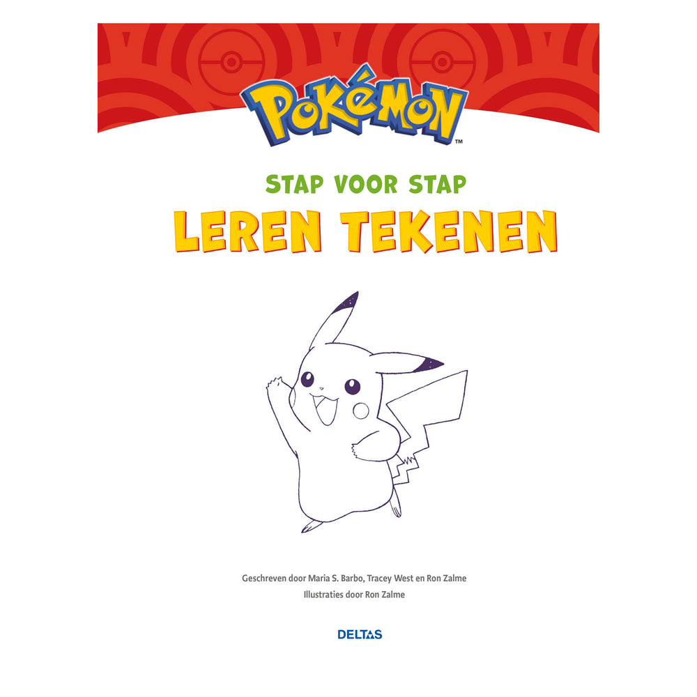 Pokemon pokémon - stap voor stap leren tekenen hobbyboek