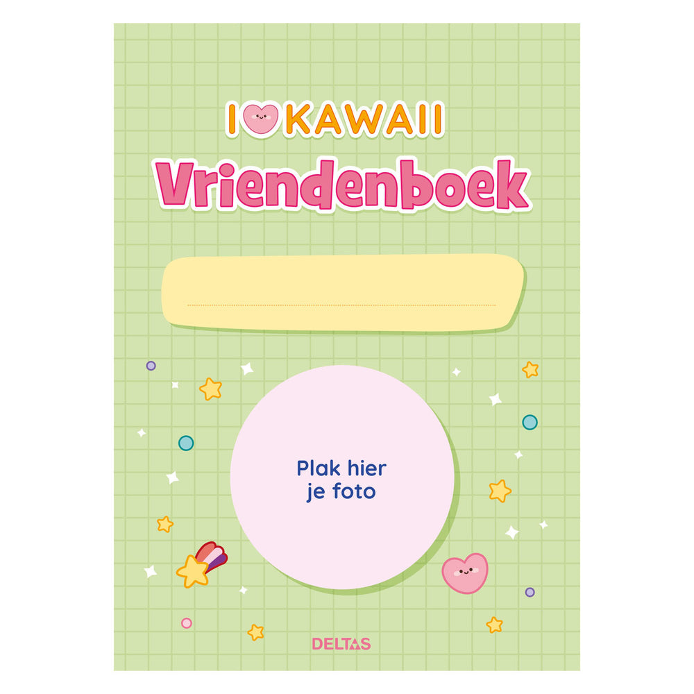 Deltas ik hou van kawaii vriendenboek - - hardcover